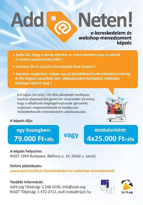 Add a neten! szóróanyag