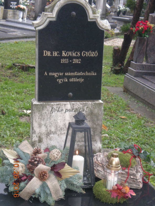Kovács Győző sírhelye