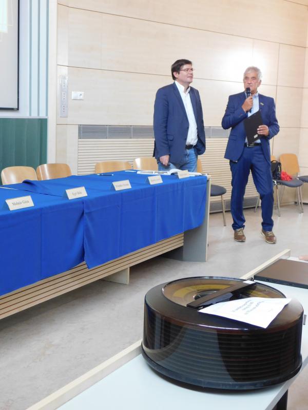 Kmetty József, Kürti Sándor - és a mágneses adathordozó