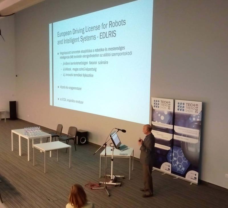 Nemes József előadása az EDLRIS projektről
