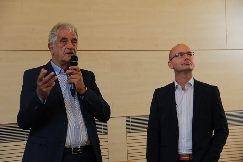 Kürti Sándor és Kertész Zoltán. Fotó: Garami Péter