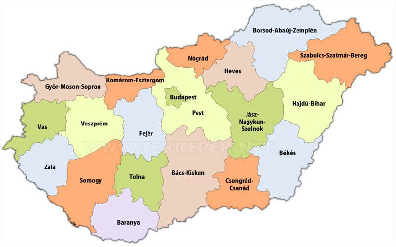 Magyarország megyéi