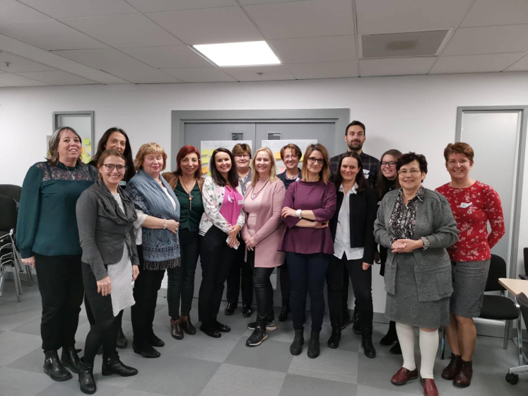 Erdősné dr. Németh Ágnes és dr. Bujdosó Gyöngyi a CEPIS tanácskozásán