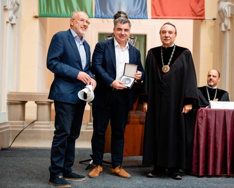 Dr. Beck György, Novoszelov professzor és Dr. Czigány Tibor