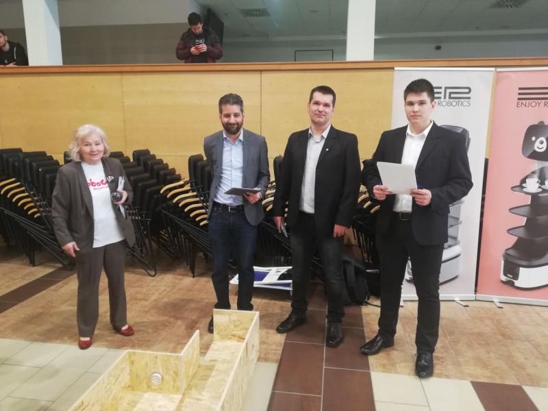 Simon Béláné, Kopiás Péter, Abán Csaba és ifj. Abán Csaba.