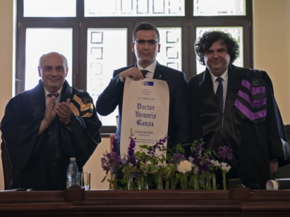 Kovács Levente díszdoktor