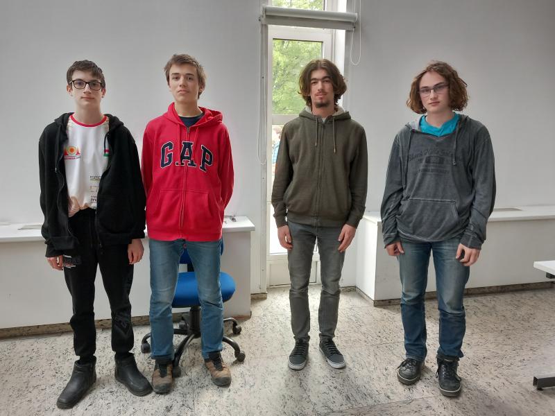 Molnár István, Czanik Pál, Tarján Bernát és Fülöp Máté