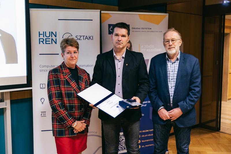 Erdősné dr. Németh Ágnes, Abán Csaba és dr. Beck György