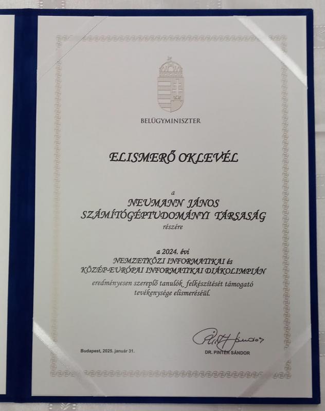 oklevél