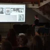 Április 12-én megnyílt a Kaposvári Táncsics Gimnáziumban a Neumann 120 vándorkiállításunk
