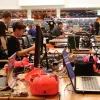 Robotszínház is volt a robotfoci-meccsek mellett a Magyar Ifjúsági Robot Kupa nyíregyházi ligáján