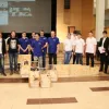 Robotszínház is volt a robotfoci-meccsek mellett a Magyar Ifjúsági Robot Kupa nyíregyházi ligáján