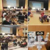 Robotszínház is volt a robotfoci-meccsek mellett a Magyar Ifjúsági Robot Kupa nyíregyházi ligáján