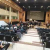 Robotszínház is volt a robotfoci-meccsek mellett a Magyar Ifjúsági Robot Kupa nyíregyházi ligáján