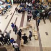 Robotszínház is volt a robotfoci-meccsek mellett a Magyar Ifjúsági Robot Kupa nyíregyházi ligáján