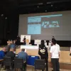 Robotszínház is volt a robotfoci-meccsek mellett a Magyar Ifjúsági Robot Kupa nyíregyházi ligáján