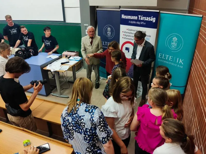 e-Hód 2026 díjátadó az ELTE IK-n